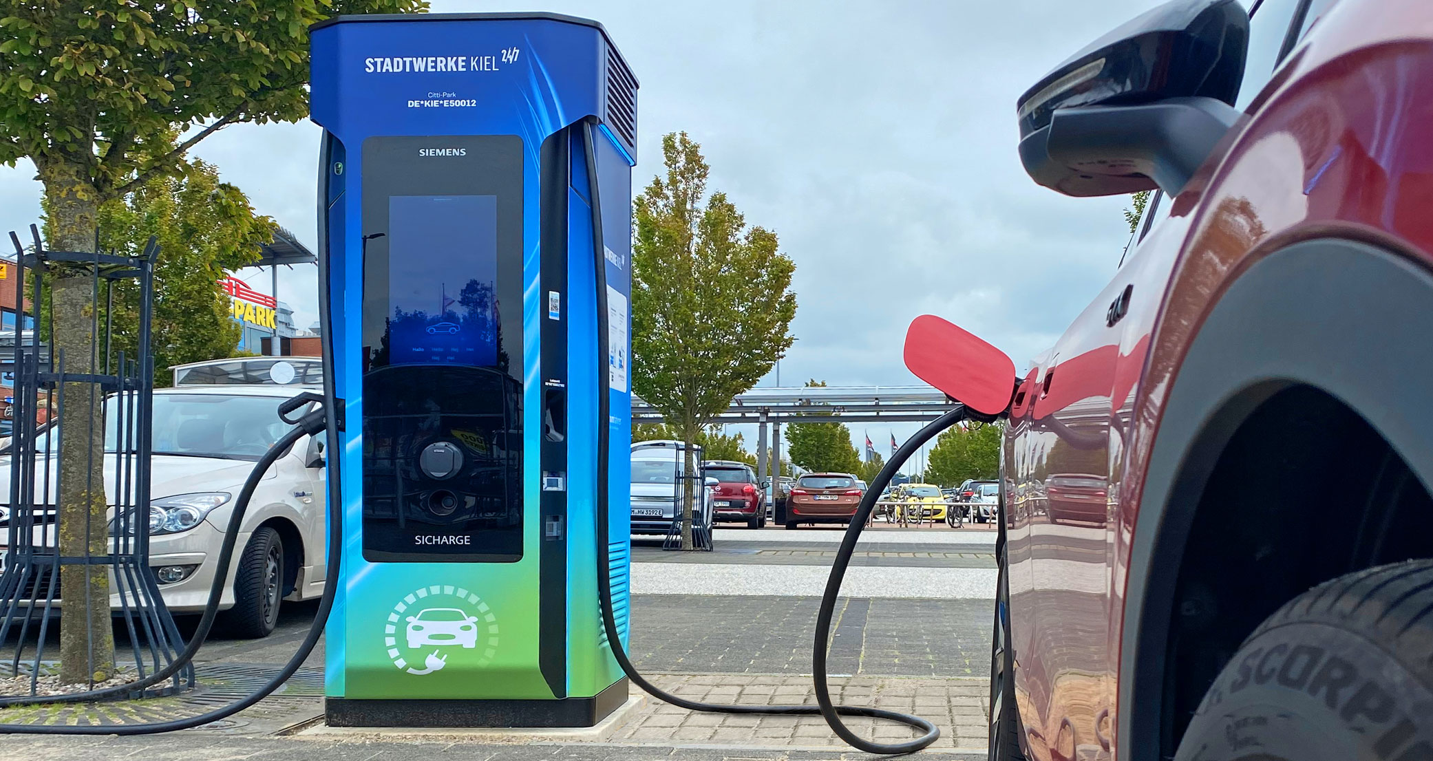 ElektroLadestation CITTIPARK Flensburg