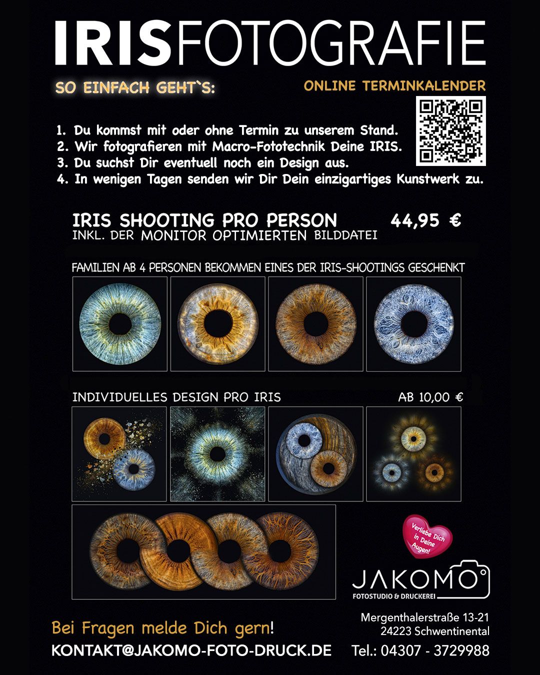 IRIS FOTOAKTION von JAKOMO